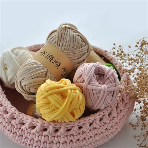 1000g(10ball)/lot 30M Fancy Yarn for Knitting Thick Thread Crochet Candy Colored Cloth Yarns ...