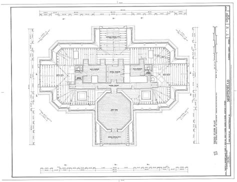 Thomas Jefferson Monticello Floor Plan - floorplans.click