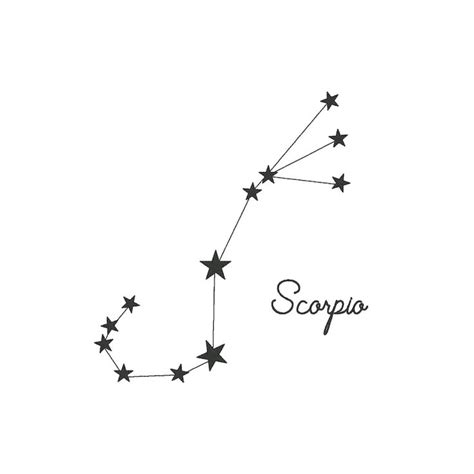 Scorpio Embroidery Design, Scorpio Constellation Embroidery Design ...