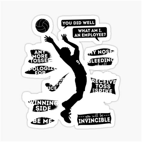 "Kageyama Tobio Quotes" Sticker for Sale by ZeroKara | Redbubble