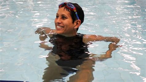 Naga Munchetty motivated by nationwide support on swimming journey