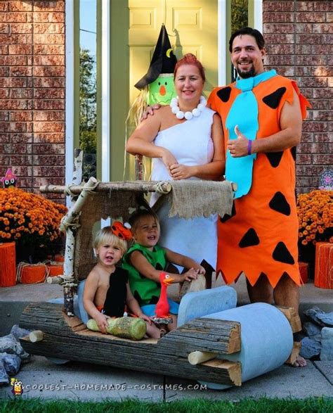 The Flintstones Family! | Family halloween costumes, Flintstones family costumes, Flintstones ...