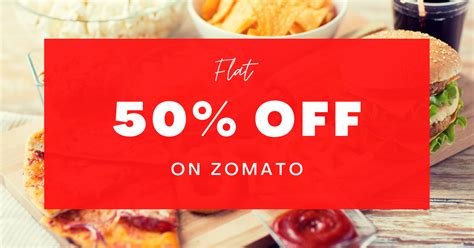 10+ Valid Zomato Coupon Codes: Flat 50% Off on your Orders