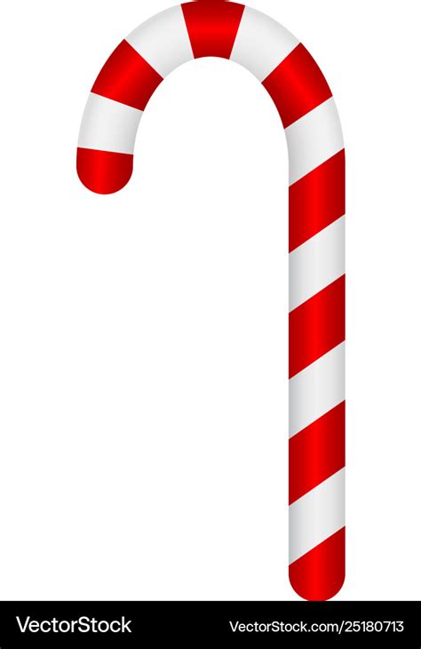 Christmas candy cane Royalty Free Vector Image