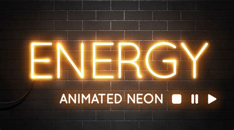 How To Create an Animated Neon Text Effect in Photoshop | dR Design Resources