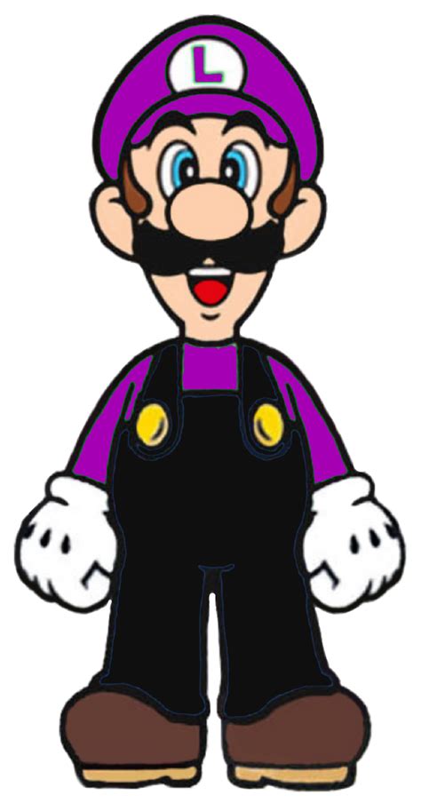 Luigi (Purple) | Super mario bros, Mario bros, Mario