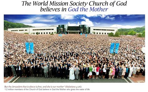 World Mission Society Church of God - Christ Ahnsahnghong & Jerusalem ...