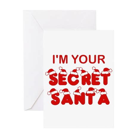 Secret Santa Greeting Card by artoffoxvox