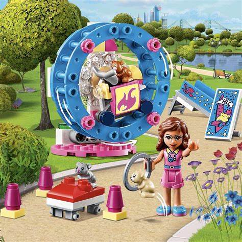 LEGO Friends Olivia's Hamster Playground Set 41383 - The Minifigure Store - Official LEGO ...