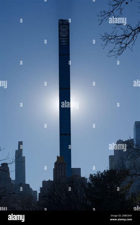 Central Park Tower Stock Photo - Alamy