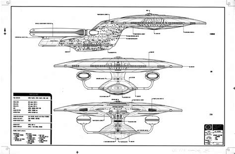 Uss Enterprise D Schematics