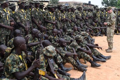 Photos: Nigerian Army recruits in training at Depot in Zaria - Vanguard News