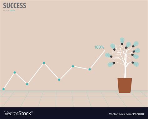 Business graph Royalty Free Vector Image - VectorStock