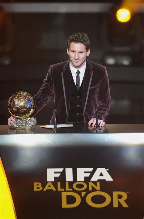 All The Looks Lionel Messi has Worn to the Ballon d’Or Awards | Tatler Asia