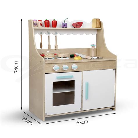 Kids Wooden Pretend Play Kitchen Set Toy Toddlers Market Home Children Tool | eBay