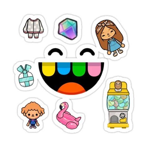 Toca boca Sticker by LifestylElla in 2021 | Stickers, Cute stickers, Sticker collection