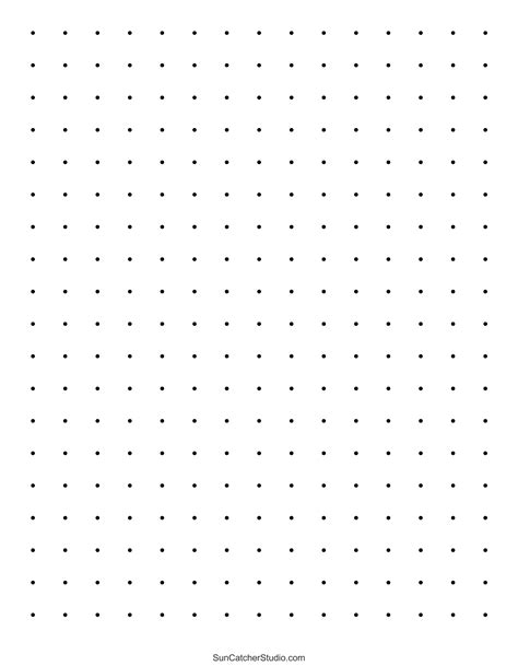 Free Printable Dot Paper: Dotted Grid Sheets (PDF PNG) –, 46% OFF