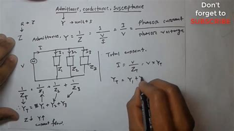 Admittance, Conductance & Susceptance of AC circuit - YouTube