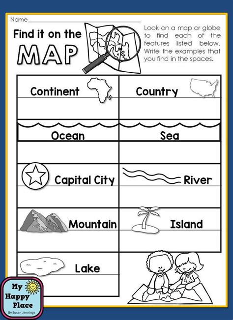 Kindergarten Geography Lessons