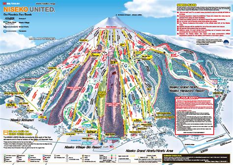 Niseko Hirafu Village Map