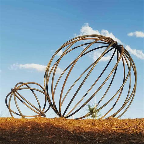 Australian Art & Sculpture |Spheres - 2.4m & 1m | | Soho Galleries