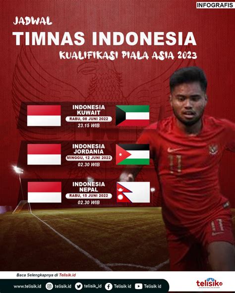 Infografis: Jadwal Timnas Indonesia Kualifikasi Piala Asia 2023 ...