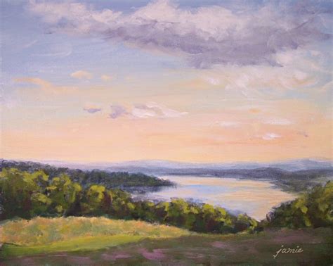 Hudson Valley Painter » Blog Archive » Hudson River School Sunset