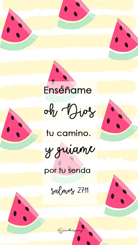 Wallpaper-salmos 27:11 #salmos | Frases del amor de dios, Frases de ...