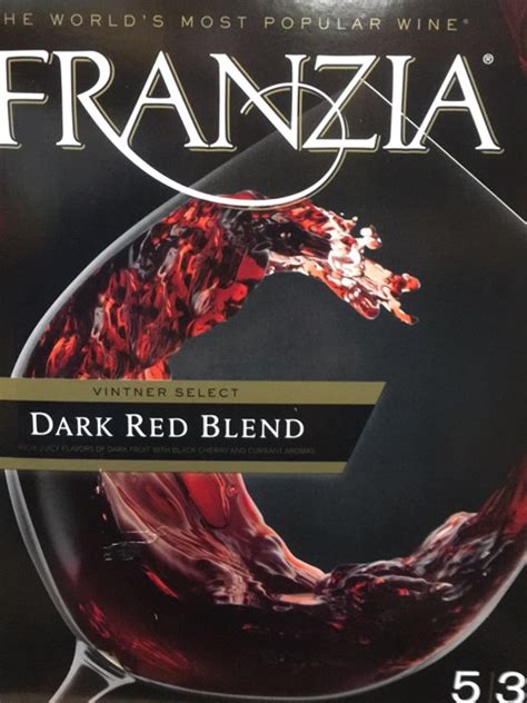 Franzia Box Wine Flavors