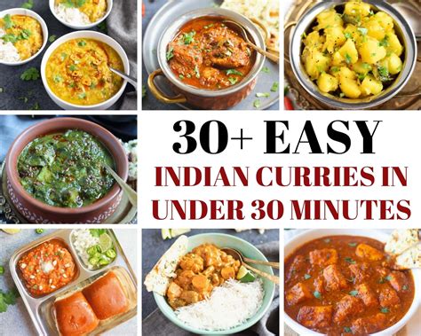 30+ Easy Indian Curries In Under 30 minutes - Piping Pot Curry