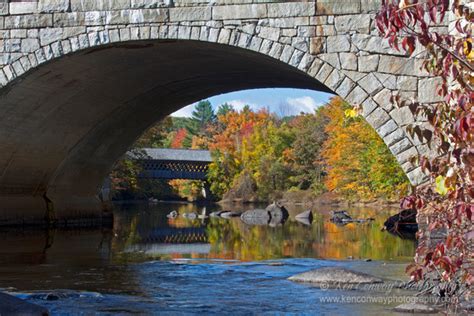 Ken Conway Photography | Fall in New England | Henniker Covered Bridge