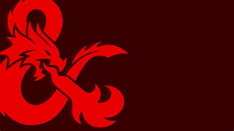 HD wallpaper: Dungeons and Dragons, red, Ampersand | Wallpaper Flare