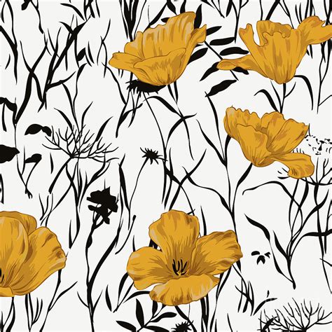 Yellow Poppy, Flowers Painting, Digital Art Digital Art by Megan Morris - Fine Art America