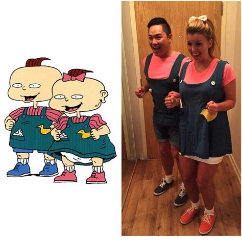 Phil & Lil Rugrats Halloween costumes! | Duo halloween costumes, Halloween costumes friends ...