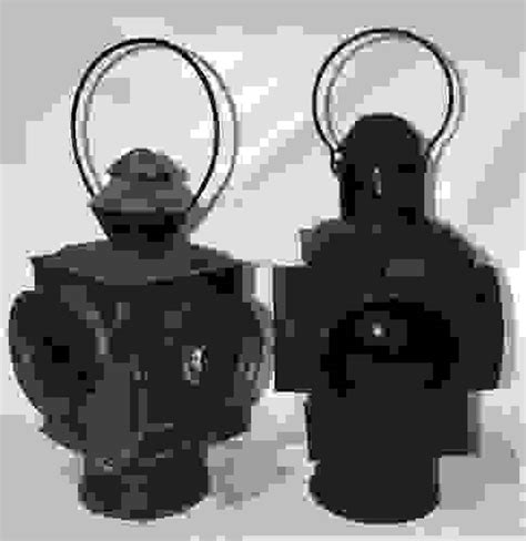 Lot (2) Early Railroad Switch Lanterns, 19th C. Auction