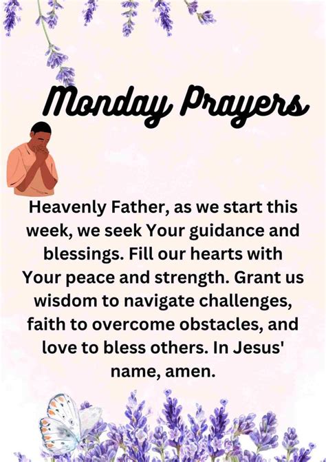 30+ Best Monday Prayer [Morning, Evening, Night] - † ️️ Daily Blessings Prayer ️