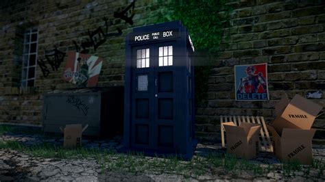 The TARDIS - Finished Projects - Blender Artists Community