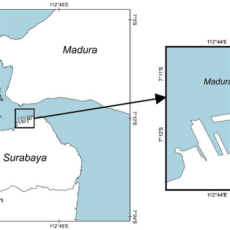 -Sampling Location at Tanjung Perak Port | Download Scientific Diagram