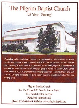 Pilgrim Baptist Church – RPL's Local History