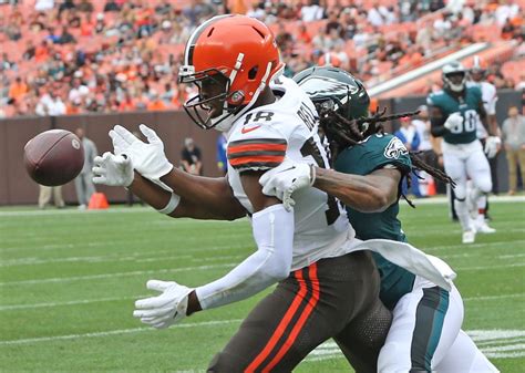 Browns rookie receiver David Bell had a strong debut but lamented the ...