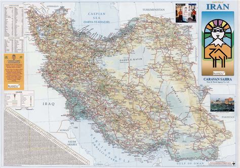 Maps of Iran | Detailed map of Iran in English | Tourist map of Iran ...