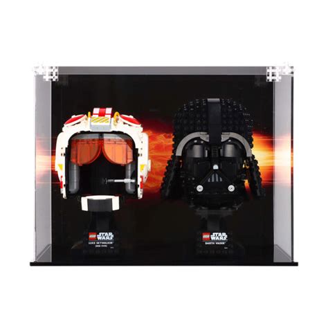 Lego Helmets Dual - Display Case – Uniquedisplay.co.uk