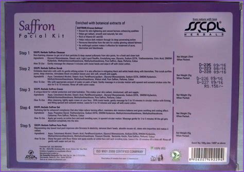 SSCPL Saffron Facial Kit Review: The Best Facial For Dull, Dry, Lustreless Skin | AlphaGirl Reviews