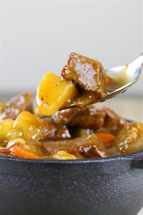 Old Fashioned Beef Stew | Old fashioned beef stew, Crockpot recipes beef stew, Beef stew ...