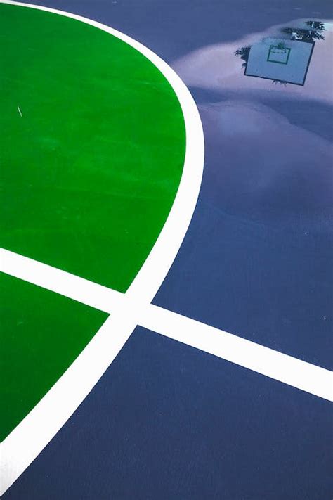 Green Basketball Court · Free Stock Photo