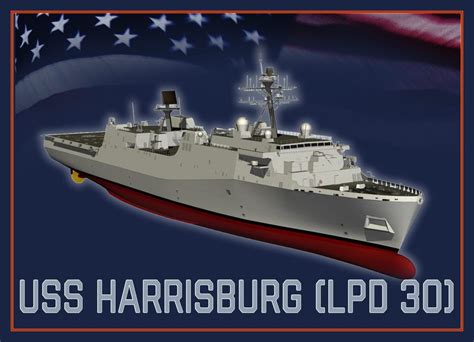 HII Begins Fabrication of Amphibious Transport Dock Harrisburg - Seapower