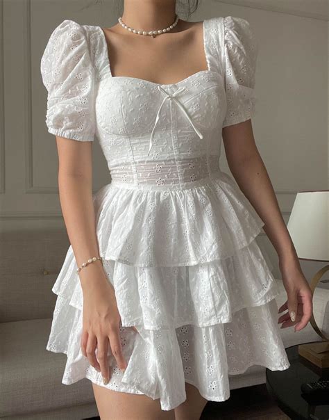 Dose Dress with Embroided White Floral (DE ) resize-3 | Dress for ...