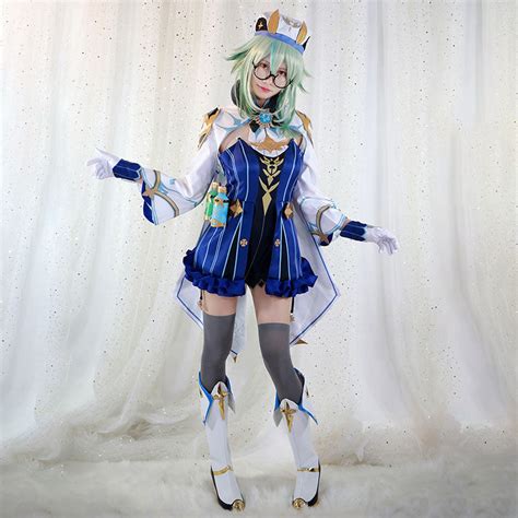 Genshin Impact Sucrose Cosplay Costume – Gcosplay