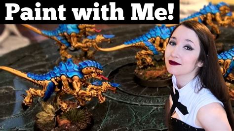 Paint with Me! The Simplest Tyranid Paint Scheme for Leviathan - YouTube