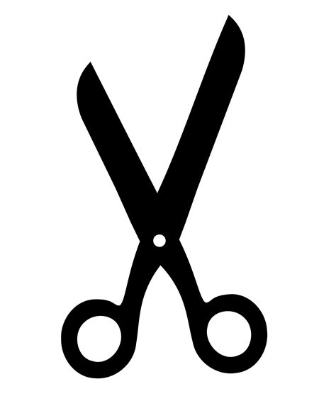 Clipart - scissors silhouette